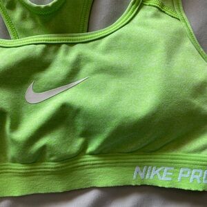 Nike padded sports bra